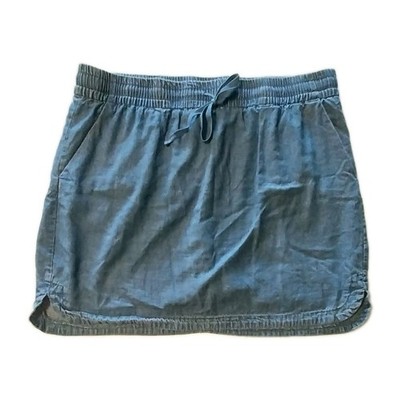 Kate Park Skort Denim Blue SIZE LARGE