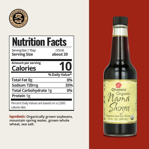 - Nama Shoyu, Unpasteurized Soy Sauce, Japanese Fermented, Rich Probiotics, N... - Picture 3 of 6