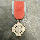 WW1 Romanian Silver Medal Of Military Virtue 2nd Class Original