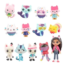 13pcs/set Gabby's Dollhouse Action Figure Cute Doll Collection Model Toys