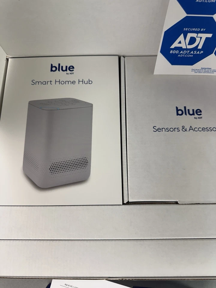 Blue by Adt Security System BRAND NEW 2 1080p HD Cameras Smart Hub And More - Image 4 of 4