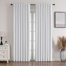 Blackout Curtains 96 Inches Long - 2 Panels Set, Thermal Insulated Drapes for...