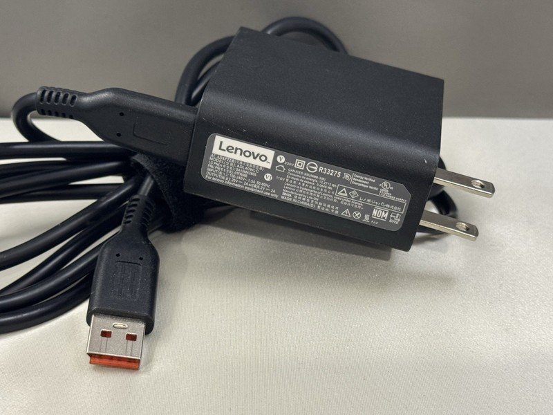 OEM Lenovo ADL40WLC ADL40WDB 40w Laptop Charger  Power Adapter w/ Cable