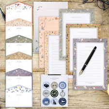 Writing Paper and Envelopes Set, Lined Stationery Letter Writing Paper Set, 36