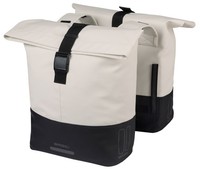 Doppelpacktasche Basil Cove 2832L 14 X 29 X 36 Cm  Weiß/Schwarz