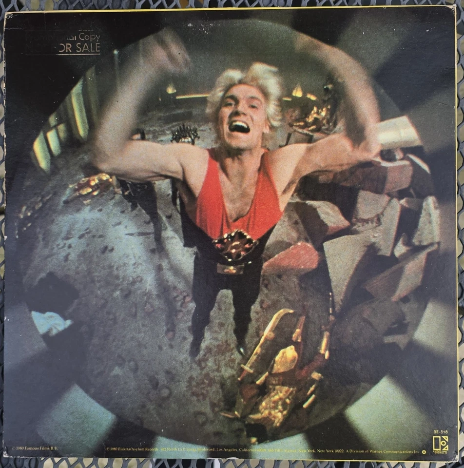 QUEEN FLASH GORDON ORIGINAL SOUNDTRACK RARE WHITE LABEL USA PROMO LP FROM 1980 Foto 2 de 4