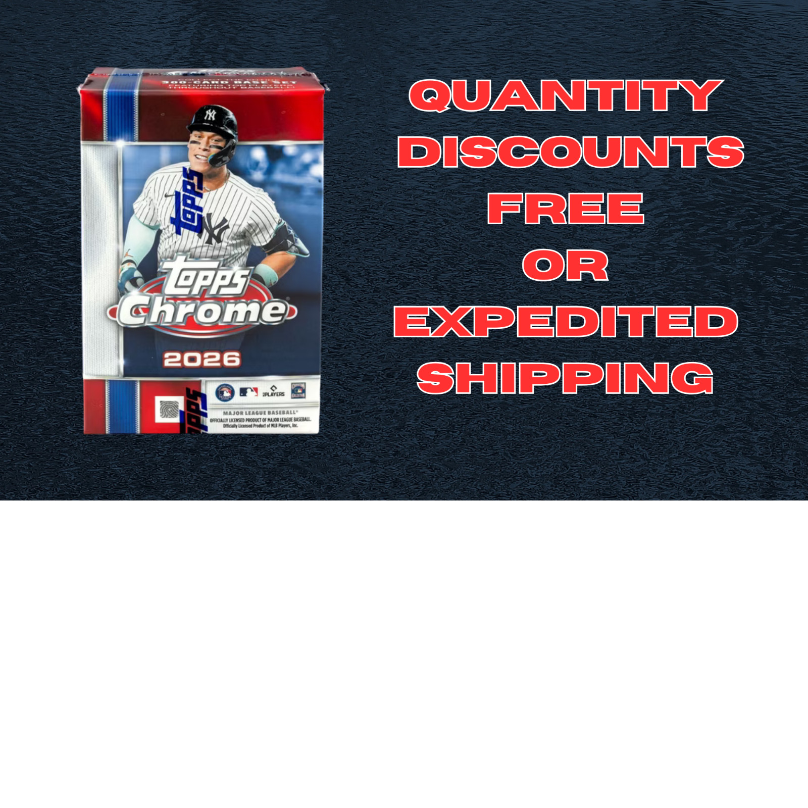 2026 Topps Chrome Baseball Base #151-300 – You Pick/ Complete Your Set