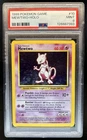 1999 Pokemon Unlimited Mewtwo Rare Holo #10/102 PSA 9