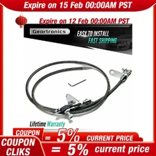 727 Stainless Braided Kickdown Cable Detent Mopar Transmission Fits For Chrysler