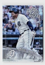 2022 Topps #21GH-13 Miguel Cabrera 2021's Greatest Hits