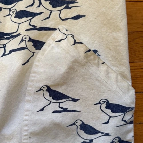 Michigan Rag Co Shorebird Print Hooded Jacket Size S/M Rare Print! image 10