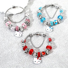 Hello Kitty  Friends BEADED CRYSTAL BRACELET adults/kids You Choose NIP