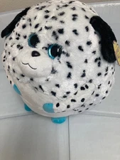 Ty Beanie Ballz❤️ Rascal The Dalmatian Dog 16" Large Plush New MWMT's