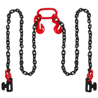 Shipping Container Loading Chain (1/2'' x 5'),Container Chain Bridle Hooks G80..