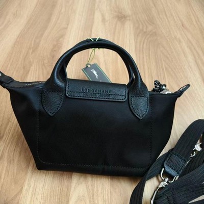 LONGCHAMP Longchamp XS Black ECONYL 2-way | eBay