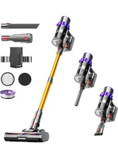 Cordless Vacuum Cleaner, 580W 48KPA 65Mins Self-Standing Vacuum