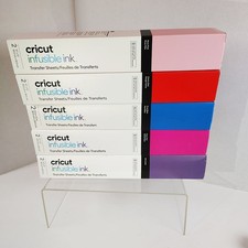 CRICUT Infusible Ink Transfer 12 x 12 Sheets SOLID COLORS Variety Lot of 5 NEW