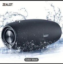 ZEALOT S67 Bluetooth Speaker Portable TWS Stereo Waterproof 60W NOT Opened 