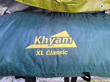 Khyam Ridgi Dome XL Classic 4 Berth Quick Erect Tent -2 bedrooms