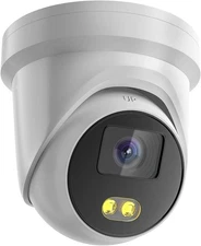 4K 8MP Full Color IR 2.8mm Fixed Turret Network Security Camera True WDR/H.265+