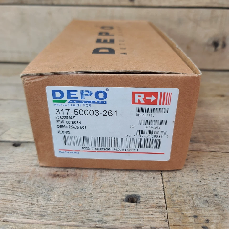 Depo 317-50003-261 外门把手 后右 适合本田雅阁 — 第 3/4 张图片