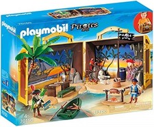 PLAYMOBIL Piratenschiff PIRATEN Schatzinsel SCHIFF Pirates FESTUNG Boot SOLDATEN