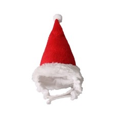 Christmas Hamster Cap Santa Claus Hat Costume Hat Decoration for Small Pet