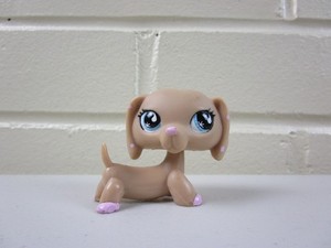 C/ HASBRO LPS AUTHENTIQUE PETSHOP CHIEN TECKEL DASCHUNG