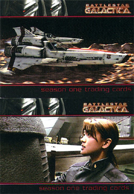 BATTLESTAR GALACTICA SEASON 1 SET OF 81 CARDS | eBay