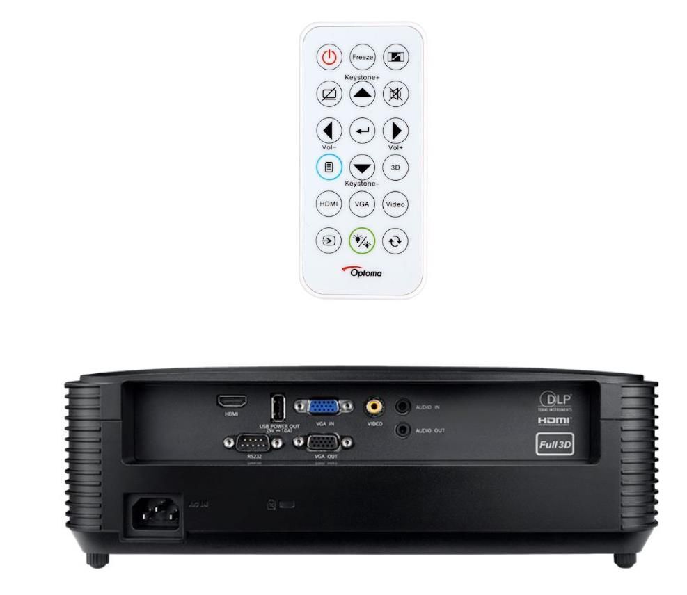 Thumbnail - Optoma X371 Videoprojektor Schwarz E9px7d601ez2 Videoprojektoren