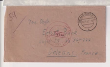 KGF Letter Bad Harzburg 2.5.47 - Orleans/France, Lagerzensurstpl.