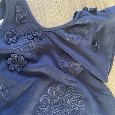 Loft Floral embroidered cold shoulder shift dress 6 | eBay Loft Floral embroidered cold shoulder shift dress 6 | eBay