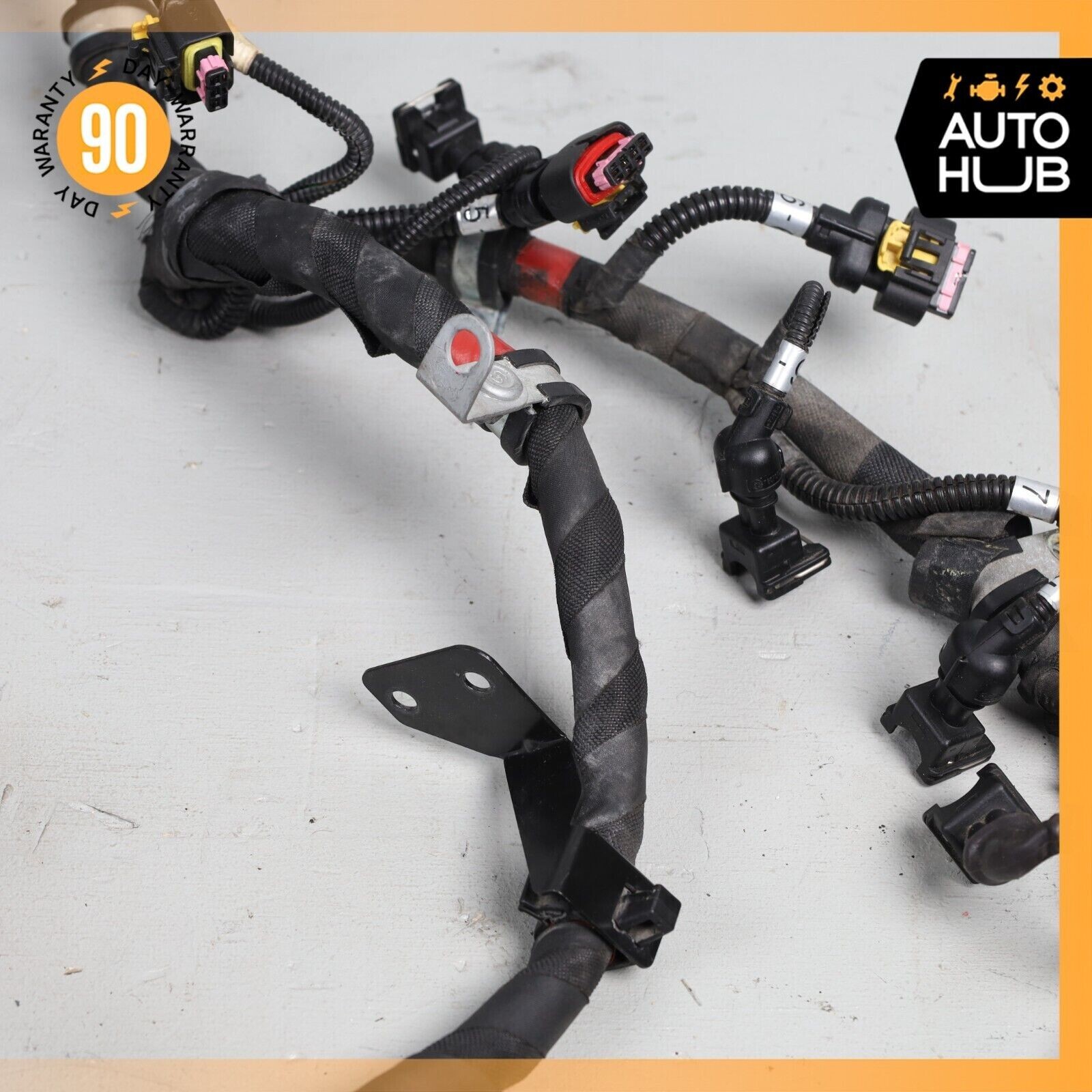 09-19 Maserati GranTurismo M145 4.2L V8 Engine Motor Wiring Wire Harness OEM