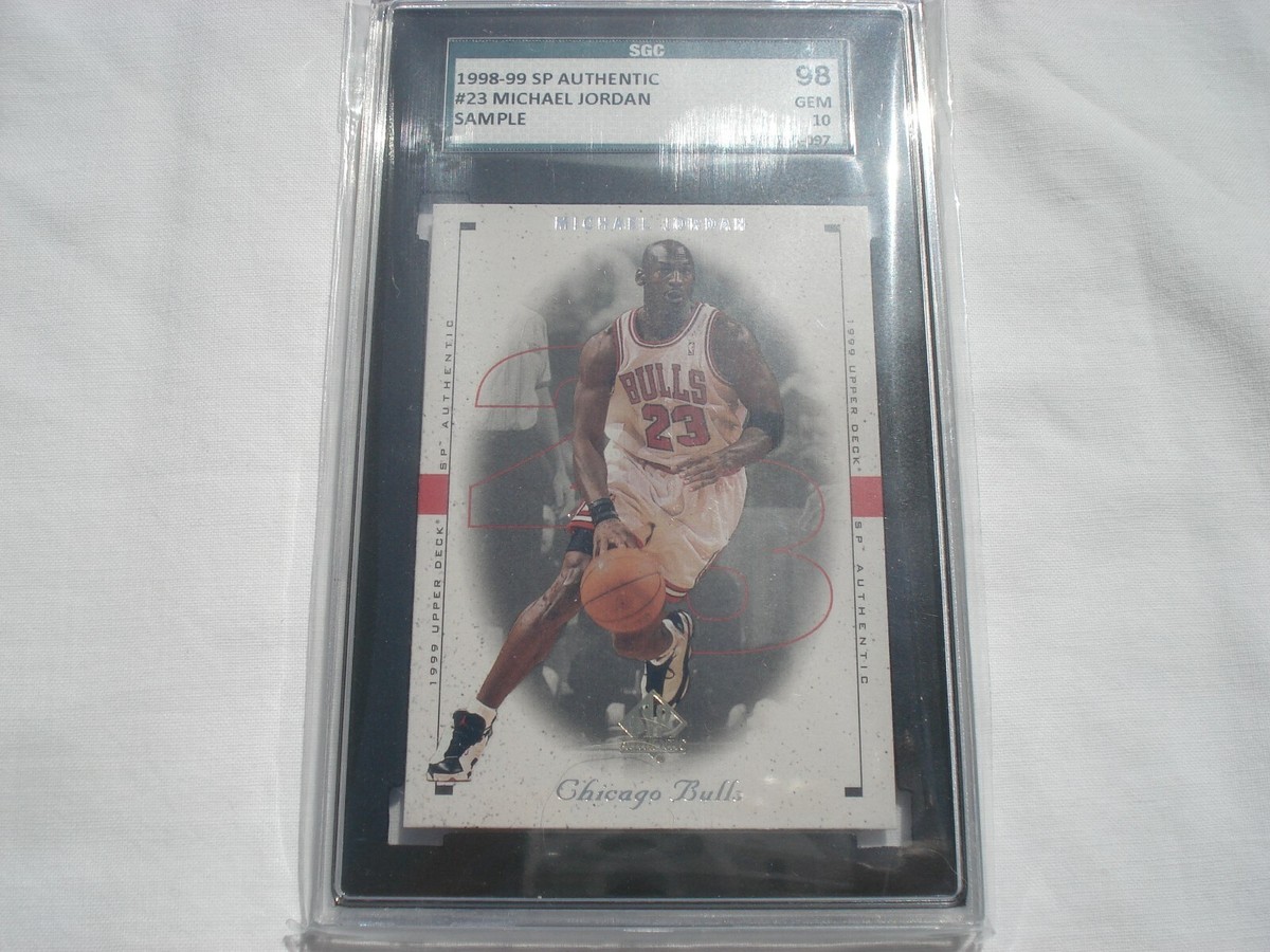 1998-99 SP Authentic - Michael Jordan #23 Sample for sale