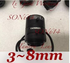 TAMRON Lens 3-8mm 1/3" CS 1:1.0 For CCTV Surveillance Security Camera TESTED 