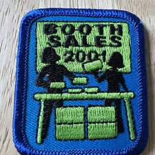 GSA Girl Scouts Of America 2001 Booth Sales