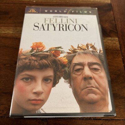 NEW Fellini Satyricon (DVD, 2001) Fellini Martin Potter Hiram Keller - SEALED