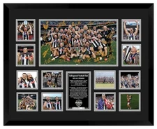 Collingwood Magpies 2023 AFL Premiers Signed Framed Memorabilia
