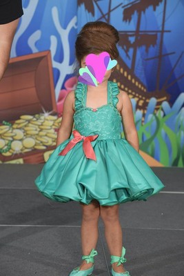 babydoll style pageant dress