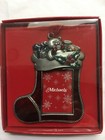 New Studio Decor Christmas Holiday Photo Frame - Baby Christmas Stocking