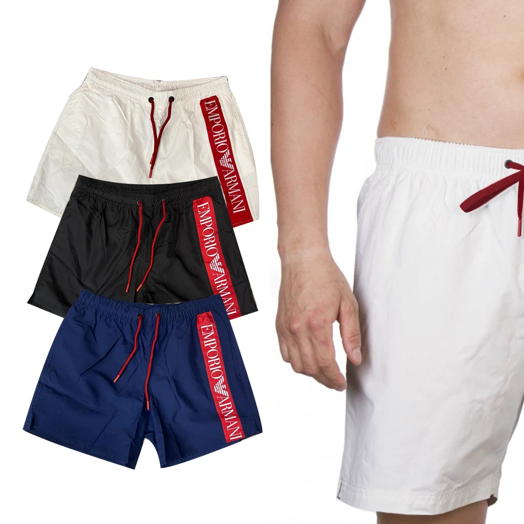 New Emporio Armani Mens's Swim Shorts Quick Dry Lightweight Summer bottom shorts