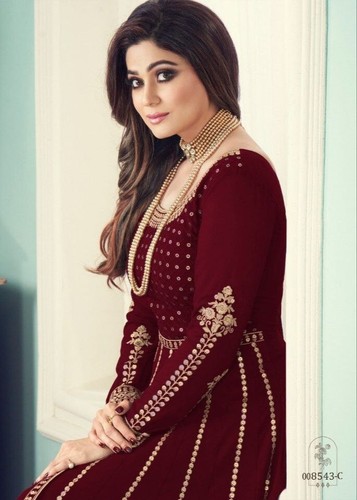 Abito da donna designer Kameez Salwar Sharara designer festa indiana matrimonio pakistano Kameez Salwar - Foto 2 di 6