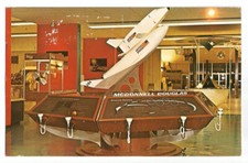 Kennedy Space Center Florida FL Postcard Space Shuttle Model