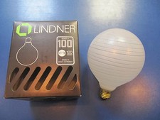 Lindner Globelampe GLOBE G120 EIS - SPIRALE E27 100W Glühlampe 2000h GERMANY