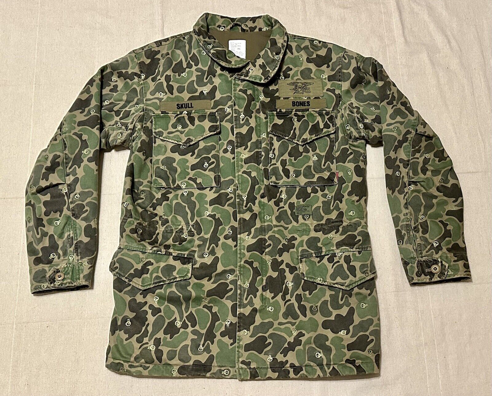 00's old stussy  後染め　パーカー　WTAPS FRAGMENT