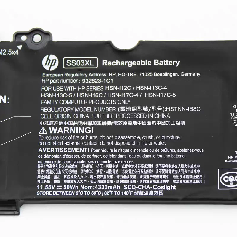 Batería Original OEM SS03XL para HP EliteBook 840 G5 G6 730 735 740 G5 933321-855 Foto 2 de 4