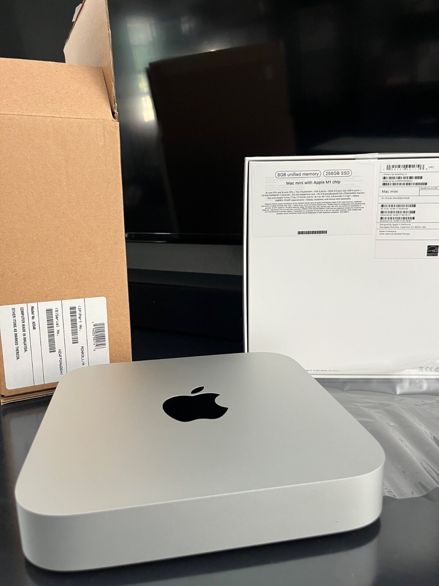 ミニPC Mac mini 2020 M1 8GB/256GB (A2348) Apple Mac Mini 2020 - M1 8GB RAM 256GB SSD - Silver A2348