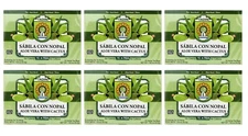 Tadin Aloe Vera w/ Cactus Herbal Tea (Sabila y Nopal), 24 bags (SIX) Exp 06/2027