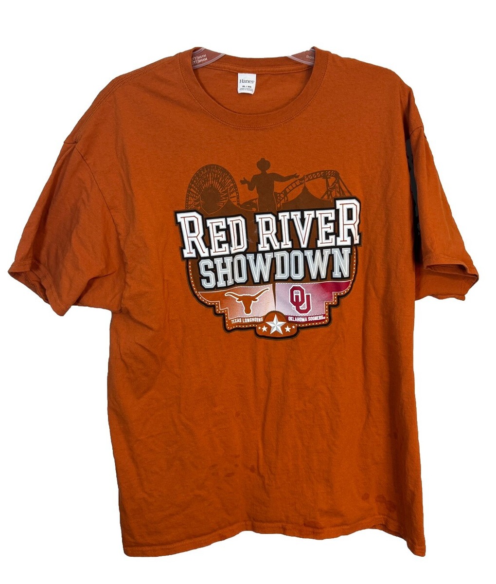 River Showdown Ou Texas Rivalry Shirts Texas Longhorns Oklahoma
