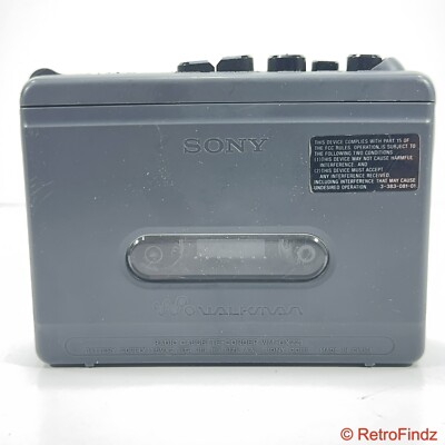 SONY RADIO CASSETTE PLAYER 未検査 Sony CD Radio Cassette Model CFD-8 Radio & Cassette Work